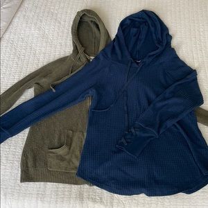 Waffle knit sweater bundle